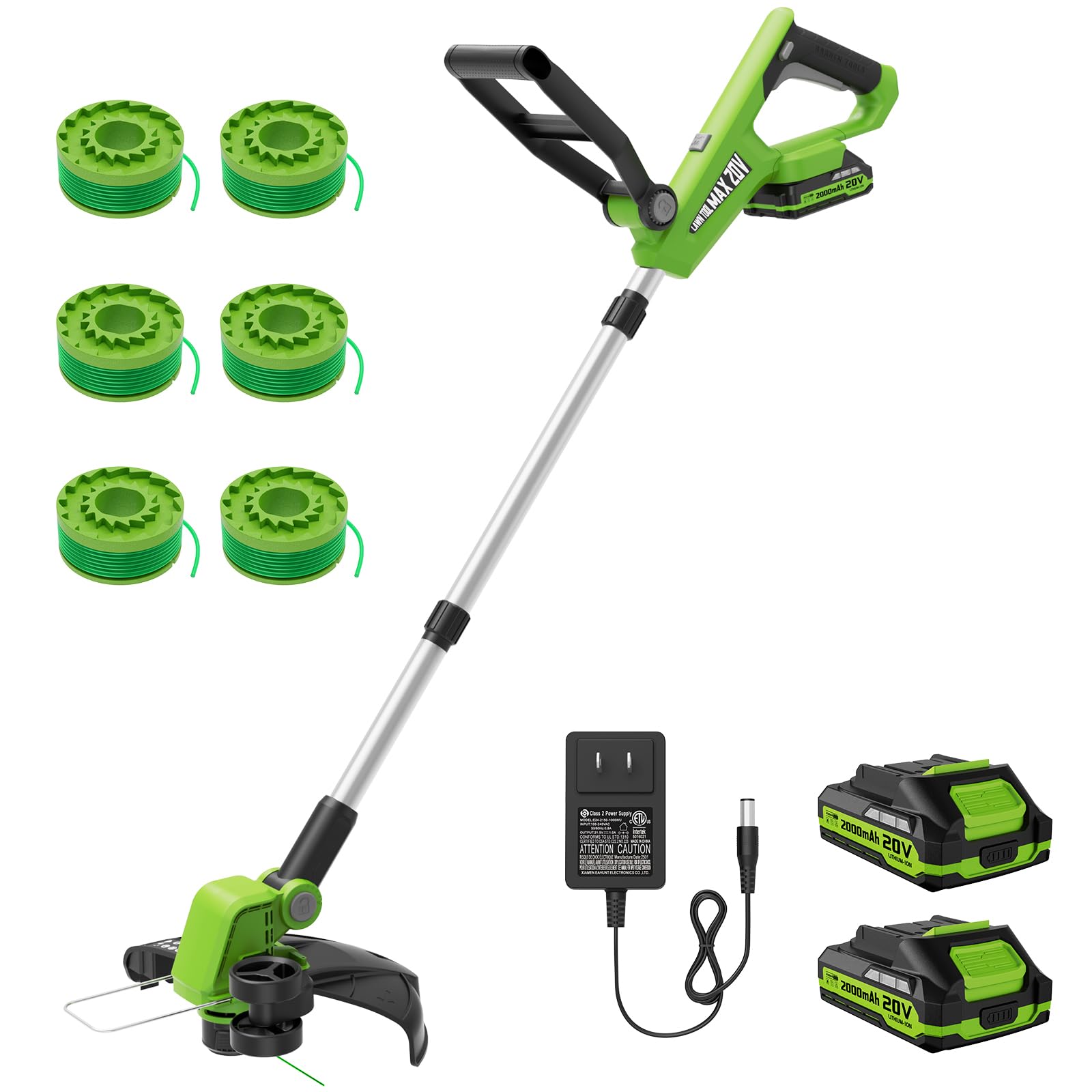 ELLwAker Greenworks Lawn & Garden 12 Amp 7.5